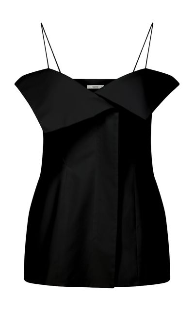 FFORME FFORME Eilwen Tailored CottonSilk Top Black IT 38