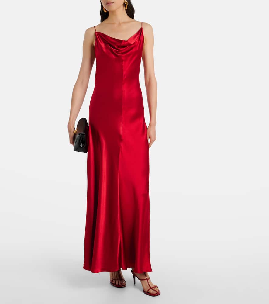 emi pleat dress ALISHA PLEATED VIOLET DRESS