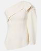 Fforme Fforme Lavinia draped one-shoulder top - 1