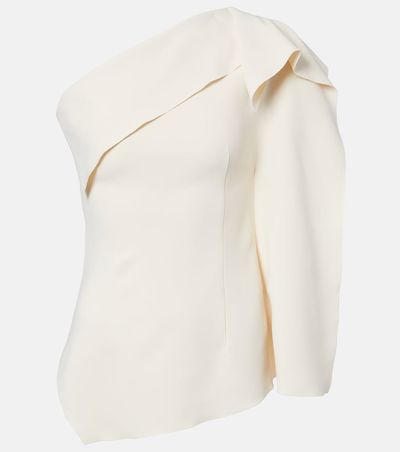 Fforme Fforme Lavinia draped one-shoulder top