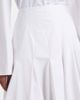 Fforme Fforme Rio asymmetric cotton midi skirt - 4