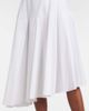 Fforme Fforme Rio asymmetric cotton midi skirt - 5