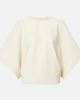 Fforme Fforme Tenley draped wool-blend crêpe top - 1