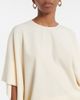 Fforme Fforme Tenley draped wool-blend crêpe top - 4