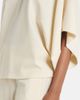 Fforme Fforme Tenley draped wool-blend crêpe top - 5