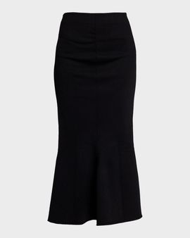 FForme Flora Sculpted Knit Midi Skirt