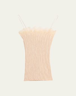 FForme Jimena Metallic Pleated Cami