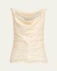 FForme Lowe Cowl-Neck Crinkled Top - 1