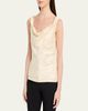 FForme Lowe Cowl-Neck Crinkled Top - 4
