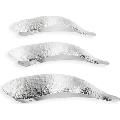 Ficcare Ficcare Maximas Leaf Hammered Hair Clip