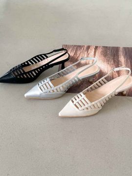 FICCE Detail Strap Slingback 5cm