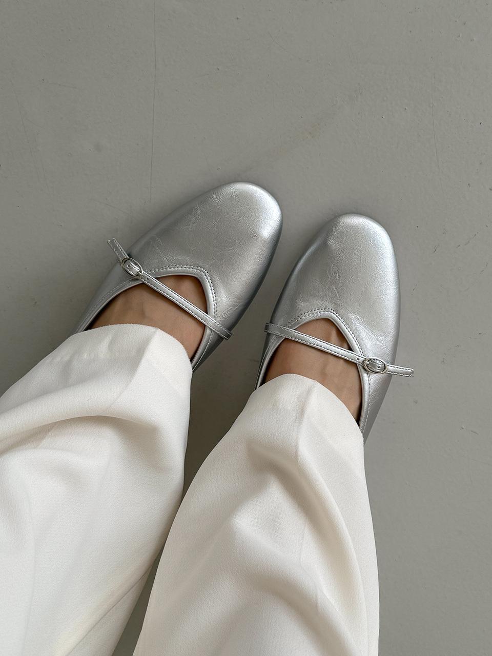 FICCE Round Mary Jane Classic Flat 1cm