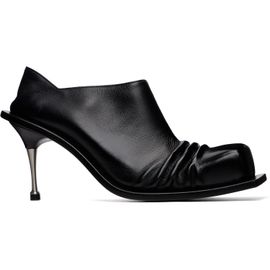 FIDAN NOVRUZOVA FIDAN NOVRUZOVA Black Convertible Mule Heels