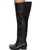 FIDAN NOVRUZOVA FIDAN NOVRUZOVA Black Equestrian Fisherman Boots - 3