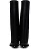 FIDAN NOVRUZOVA FIDAN NOVRUZOVA Black Iman Kitten Heel Tall Boots - 2