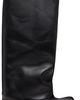 FIDAN NOVRUZOVA FIDAN NOVRUZOVA Black Tall Iman Kitten Heel Boots - 1
