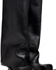 FIDAN NOVRUZOVA FIDAN NOVRUZOVA Black Tall Iman Kitten Heel Boots - 4