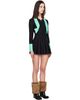 FIDAN NOVRUZOVA FIDAN NOVRUZOVA Black Vere Polo Minidress - 2