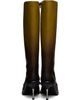 FIDAN NOVRUZOVA FIDAN NOVRUZOVA Brown Stiletto Heel Classic Square Toe Boots - 2