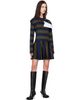 FIDAN NOVRUZOVA FIDAN NOVRUZOVA Navy & Khaki Noemie Polo Minidress - 4