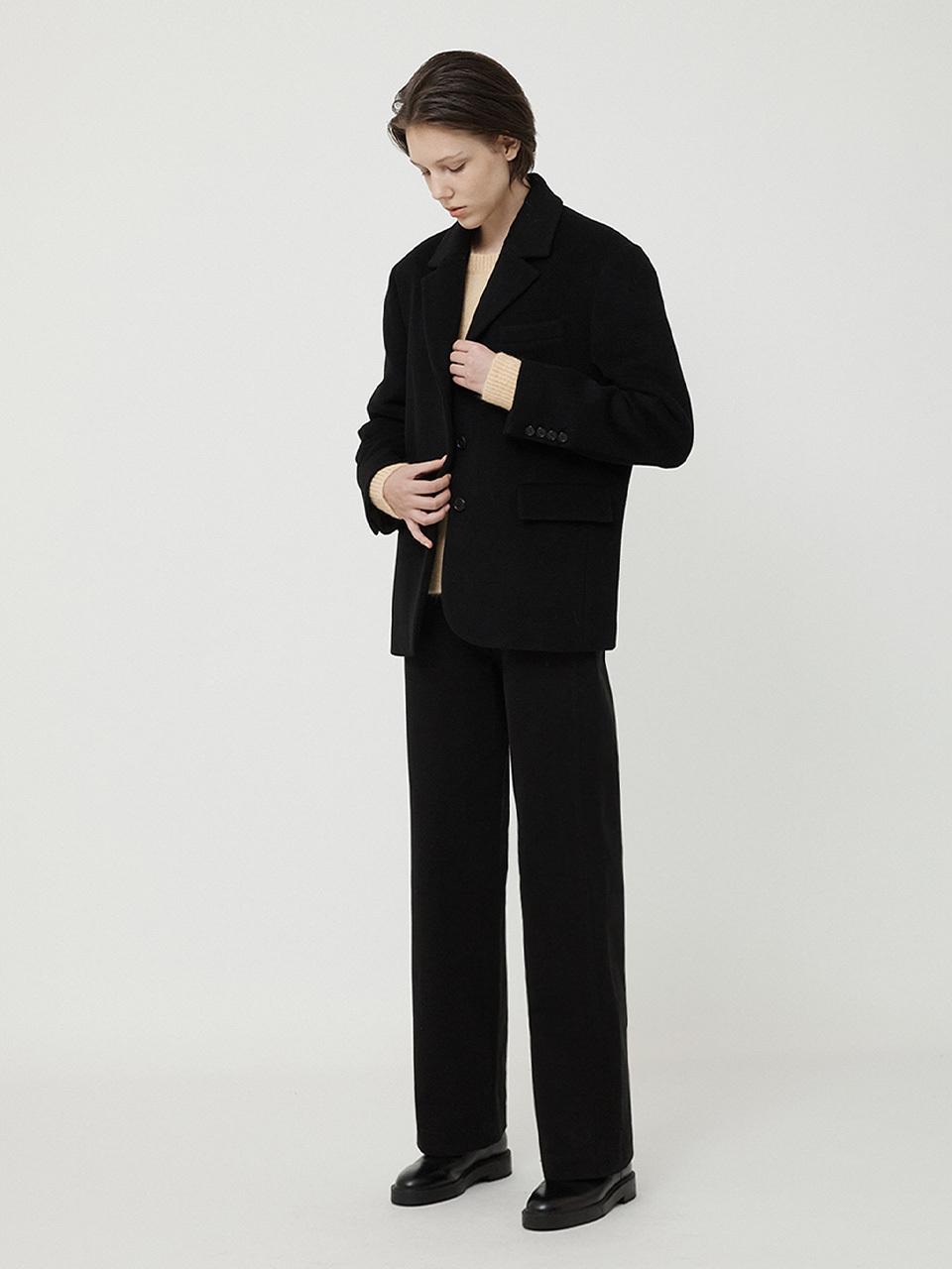 fielders Classic Brushed Cotton Pants [Black]