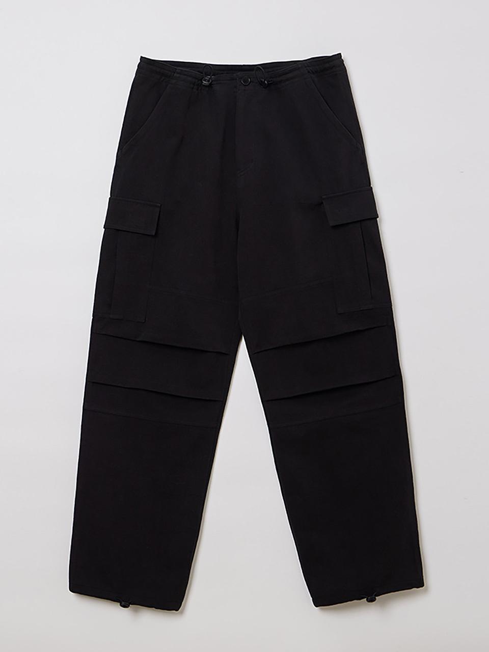 fielders Parachute Cotton Pants [Black]