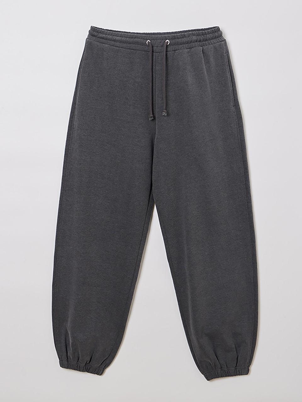 fielders Pigment Dyeing Sweat Pants [Deep Gray]