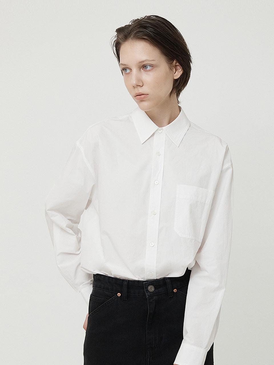 fielders Washed Cotton Shirts [White]