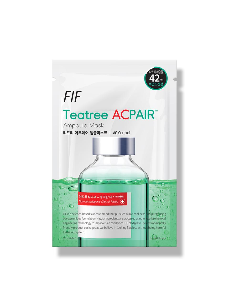 FIF Tea Tree Acfair Ampoule Mask