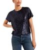 Fifteen Twenty Fifteen Twenty Aerin Sequin Short Sleeve Top - 5