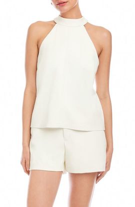 FIFTEEN TWENTY FIFTEEN TWENTY Alexis Faux Leather Top