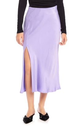 FIFTEEN TWENTY FIFTEEN TWENTY Brielle Side Slit Midi Skirt