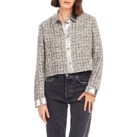 FIFTEEN TWENTY FIFTEEN TWENTY Cher Metallic Tweed Jacket