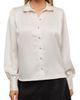FIFTEEN TWENTY FIFTEEN TWENTY Chloe Satin Shirt - 1