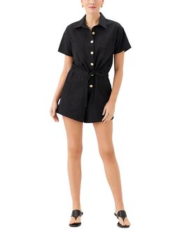 Fifteen Twenty Fifteen Twenty Daliah Short Sleeve Romper