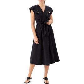 FIFTEEN TWENTY FIFTEEN TWENTY Darcie Belted Cotton Midi Dress