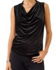 FIFTEEN TWENTY FIFTEEN TWENTY Elisa Cowl Neck Sparkle Velvet Top - 1