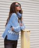Fifteen Twenty Fifteen Twenty Esther Jacquard Turtleneck Sweater - 2