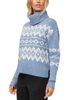 Fifteen Twenty Fifteen Twenty Esther Jacquard Turtleneck Sweater - 5