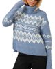 Fifteen Twenty Fifteen Twenty Esther Jacquard Turtleneck Sweater - 6