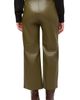 FIFTEEN TWENTY FIFTEEN TWENTY Faux Leather Cropped Wide Leg Pants - 2