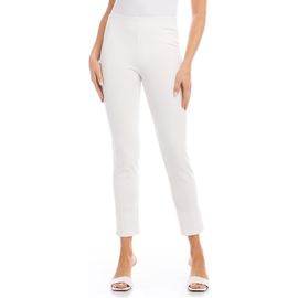 FIFTEEN TWENTY FIFTEEN TWENTY High Waist Slit Hem Ankle Pants