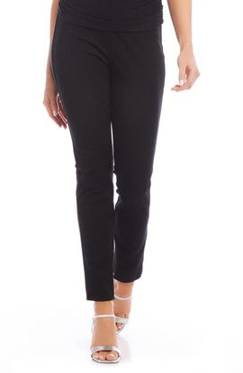 FIFTEEN TWENTY FIFTEEN TWENTY Jane Ankle Zip Twill Slim Straight Leg Pants