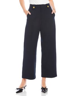 Fifteen Twenty Fifteen Twenty Janice Cropped Wide Leg Pants