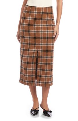 FIFTEEN TWENTY FIFTEEN TWENTY Kaia Plaid Midi Skirt