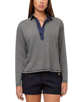 Fifteen Twenty Fifteen Twenty Kendall Sequinned Collar Top