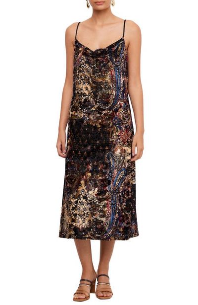 FIFTEEN TWENTY FIFTEEN TWENTY Krissa Drape Front Midi Dress