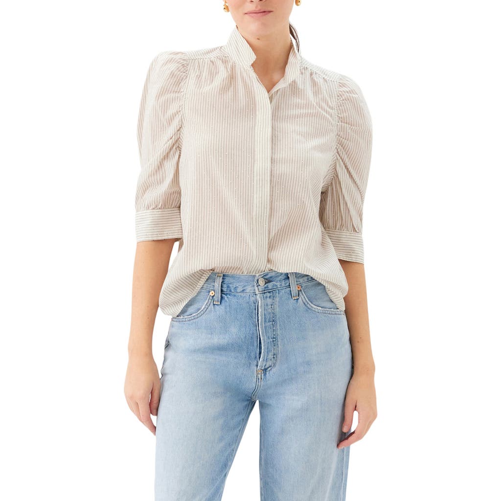 FIFTEEN TWENTY FIFTEEN TWENTY Margot Embellished Stripe Shirt