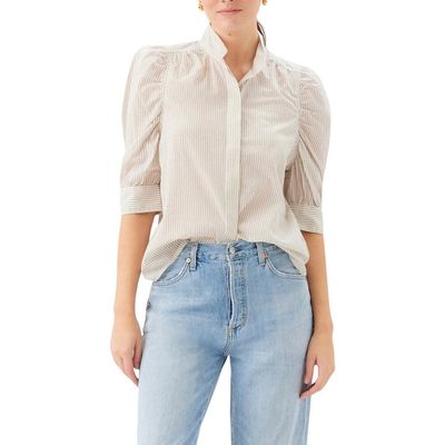 FIFTEEN TWENTY FIFTEEN TWENTY Margot Embellished Stripe Shirt