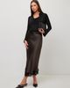 Fifteen Twenty Fifteen Twenty Mia Lace Trim Bias Midi Skirt - 2